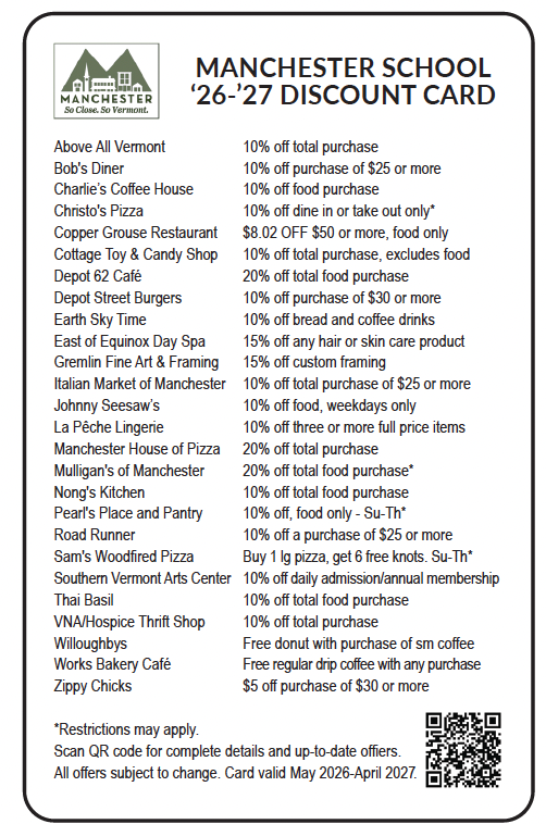 Discount Card 2026/27